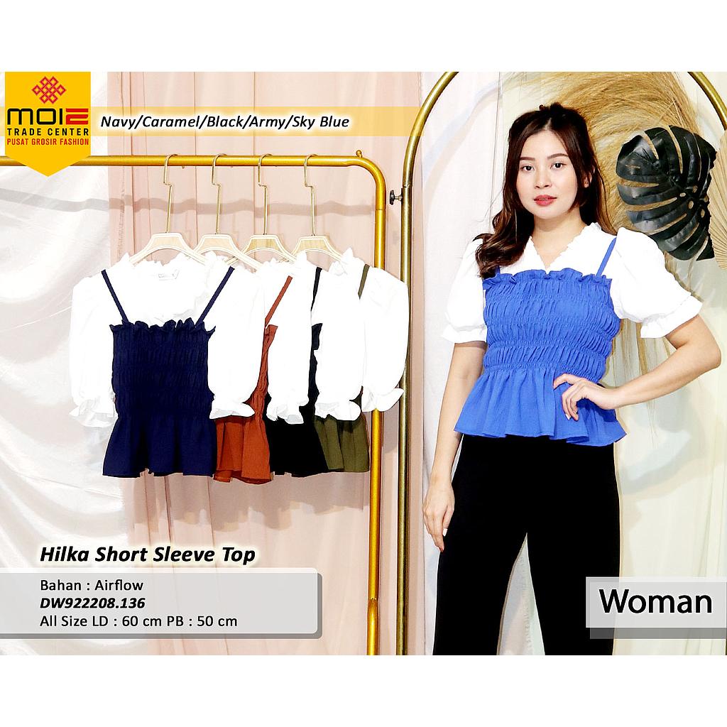 hilka short sleeve top(DW.136)