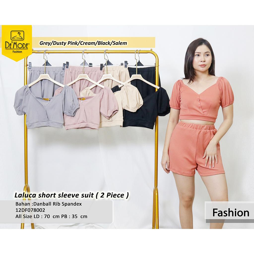 Laluca short  suit  ( 2 Piece )  (DF078)