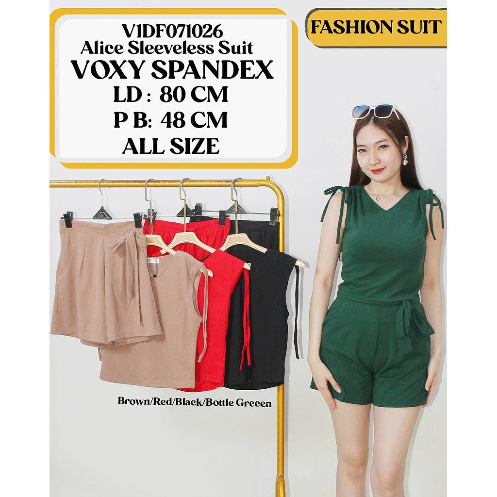 Alice Sleeveless suit (DF071)
