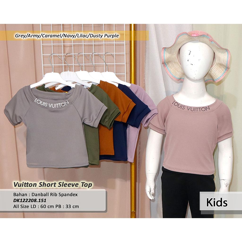 Vuitton Short Sleeve Top(DK.151)