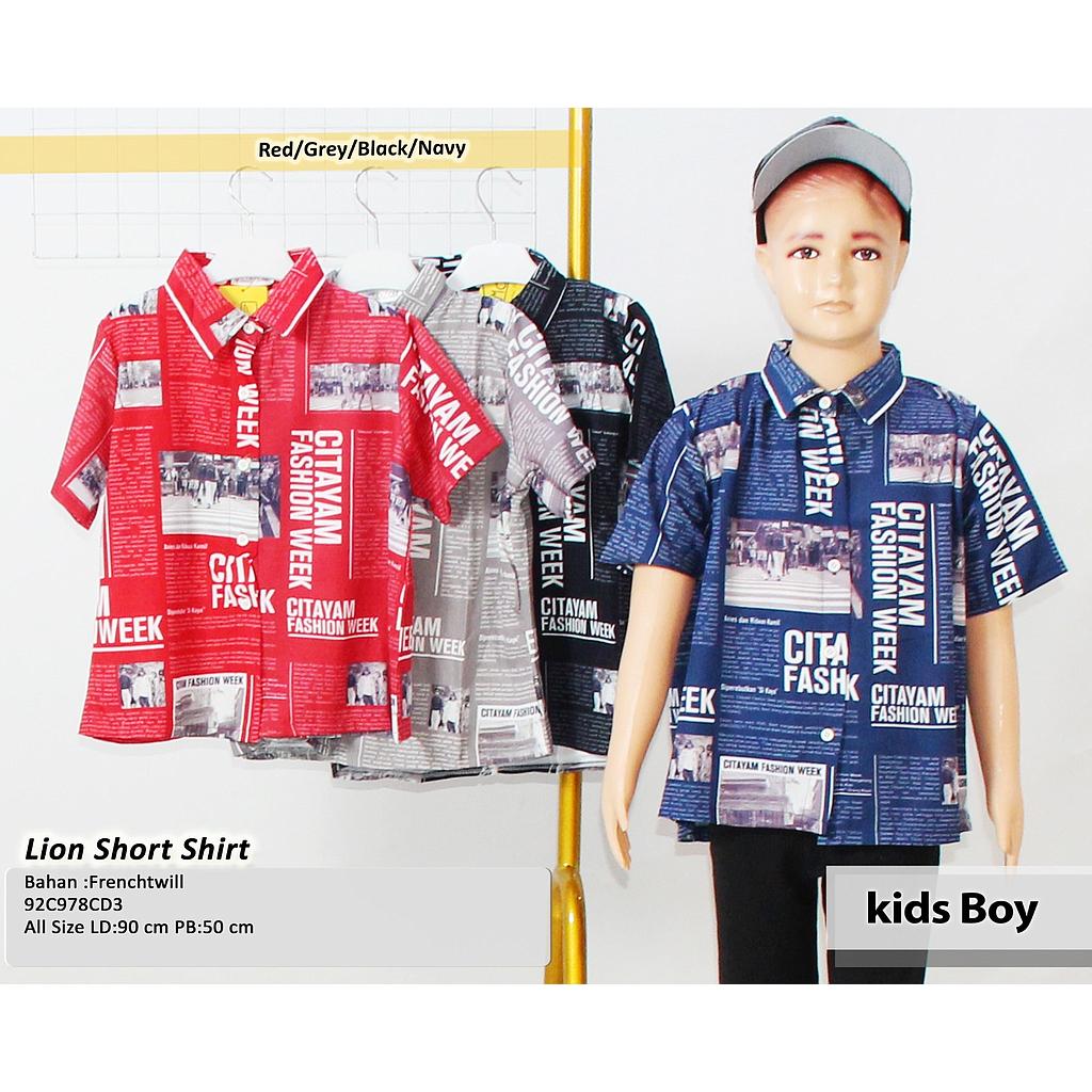 Lion short shirt (C 978)