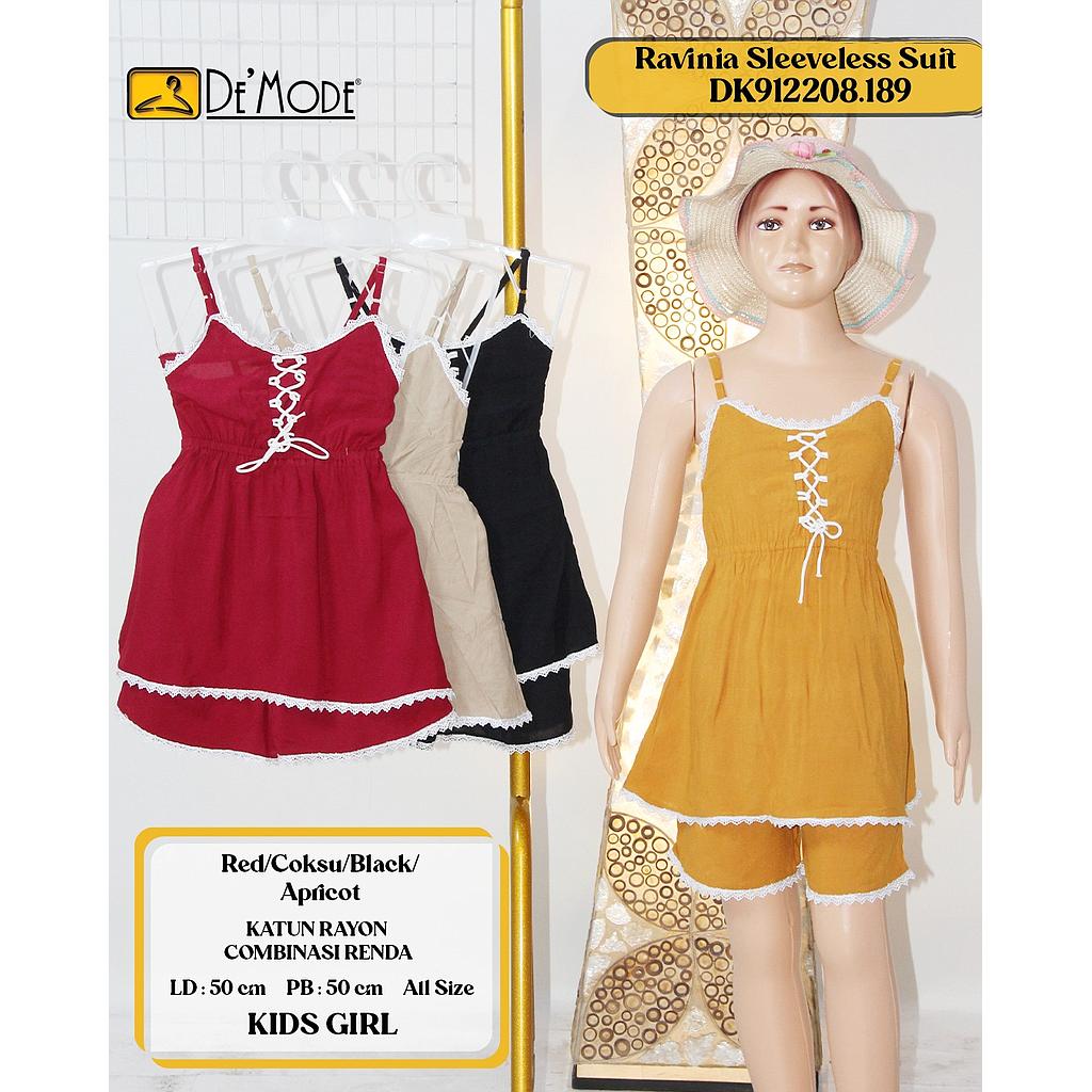 Ravinia sleeveless suit (2piece) (DK.189)