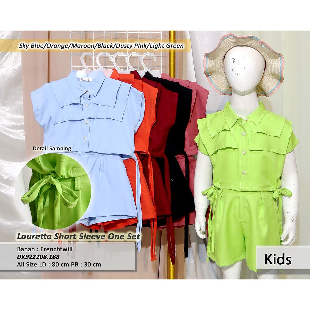 Lauretta Short Sleeve One Set(DK.188)