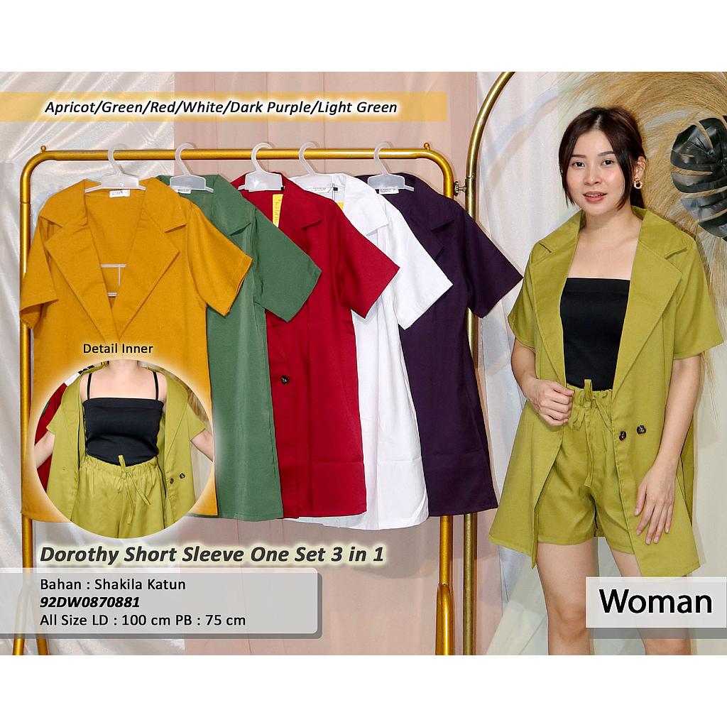dorothy short sleeve one set 3 in 1(DW087)