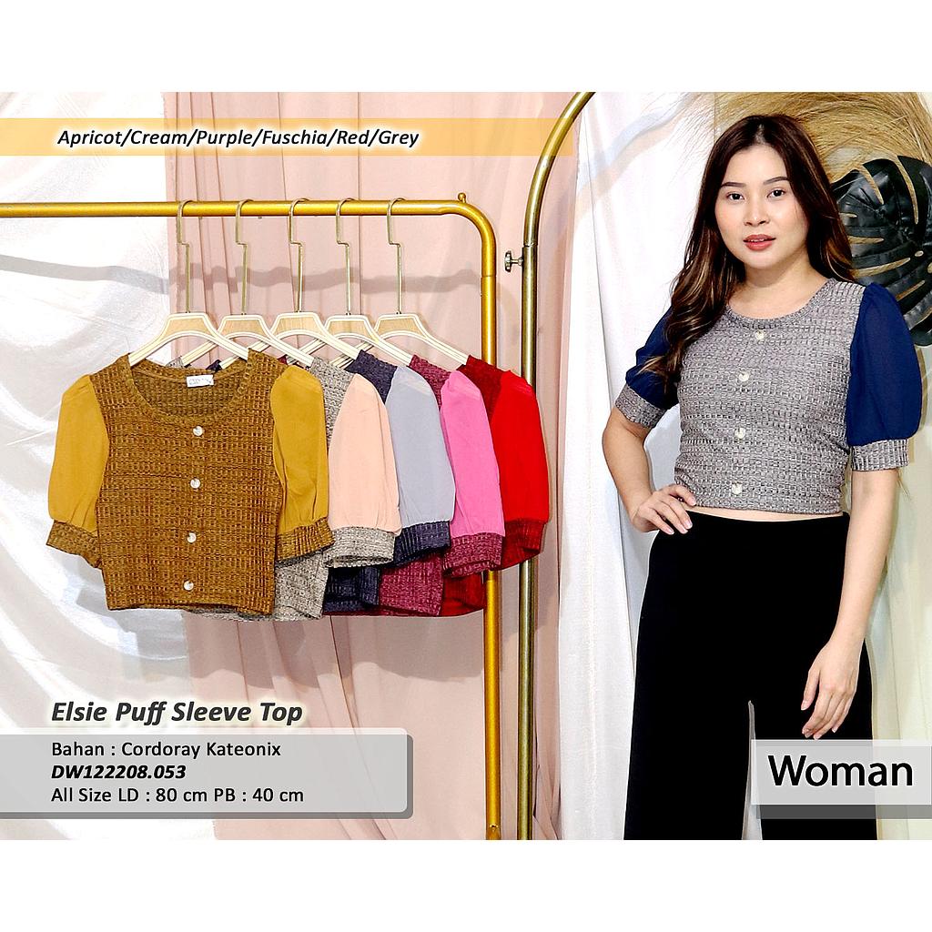 elsie puff sleeve top(DW.053)