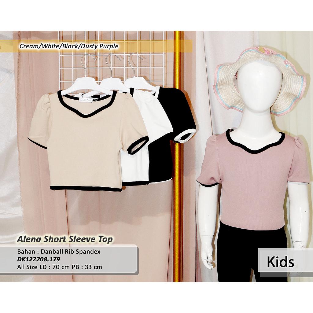 Alena Short Sleeve Top(DK.179)