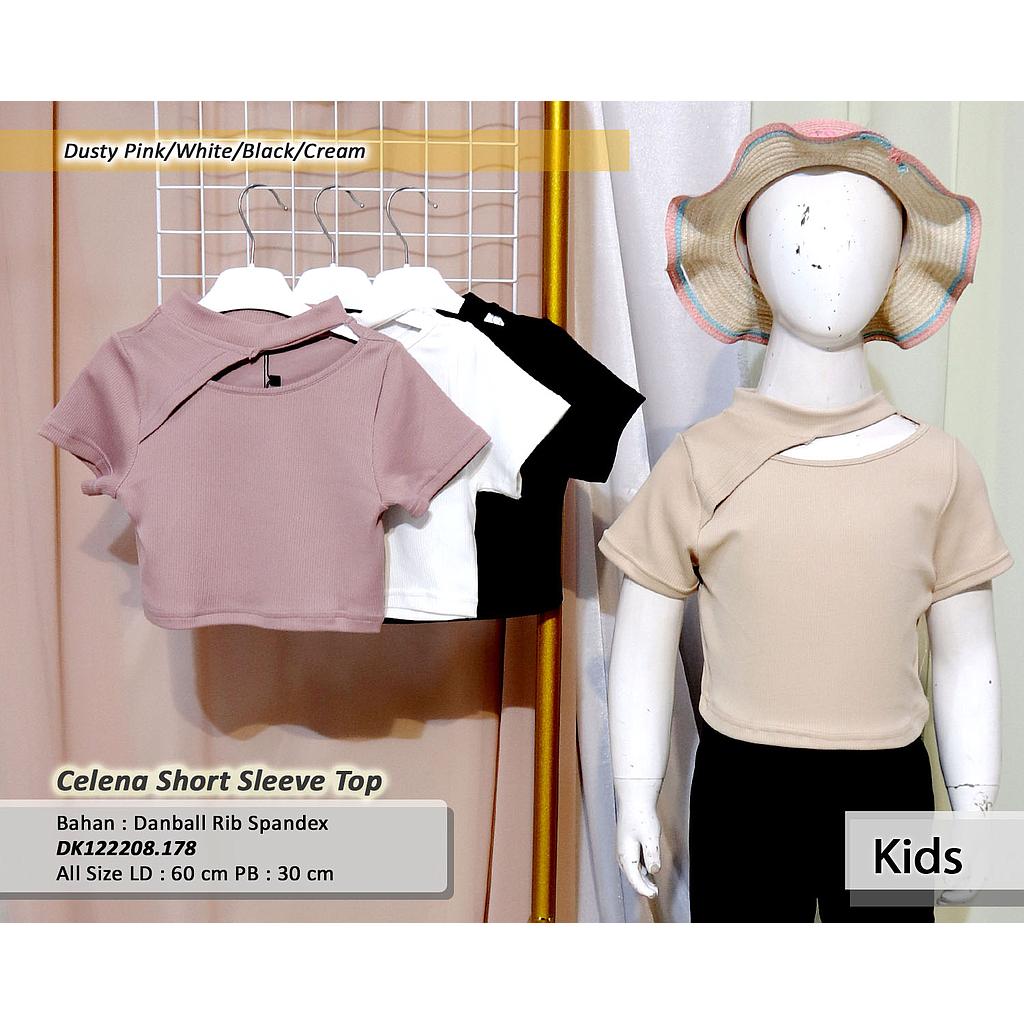 Celena Short Sleeve Top(DK.178)