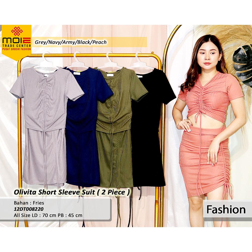 Olivita short sleeve suit(DT008)