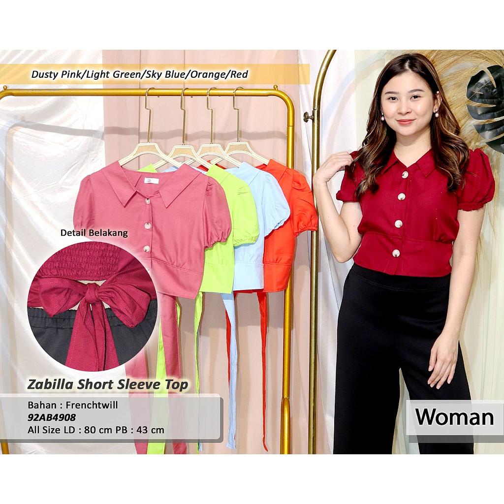 zabilla short sleeve top(AB490)