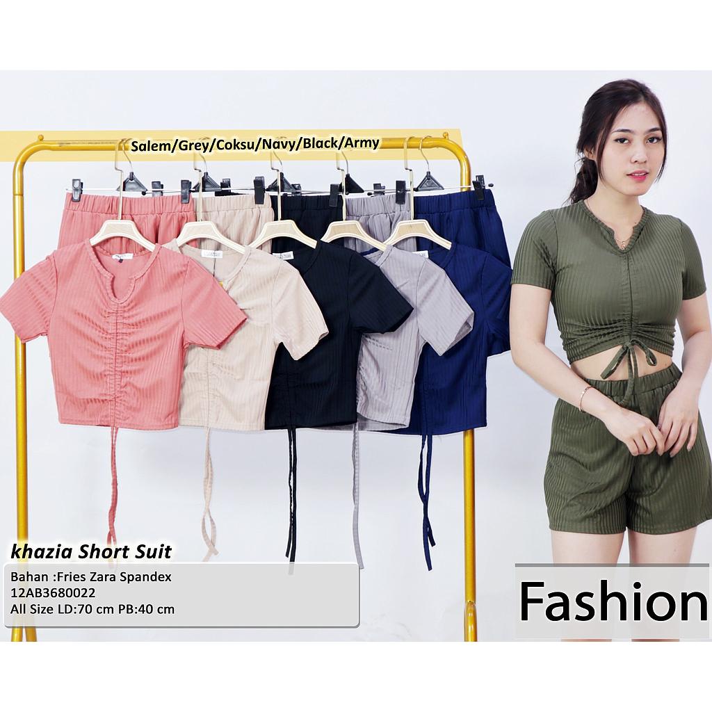 khazia short  suit (2 piece) (AB368)
