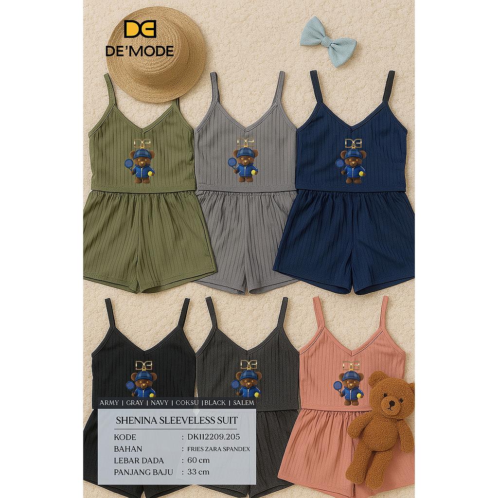 Mina tank top 2 piece set (DK.205)