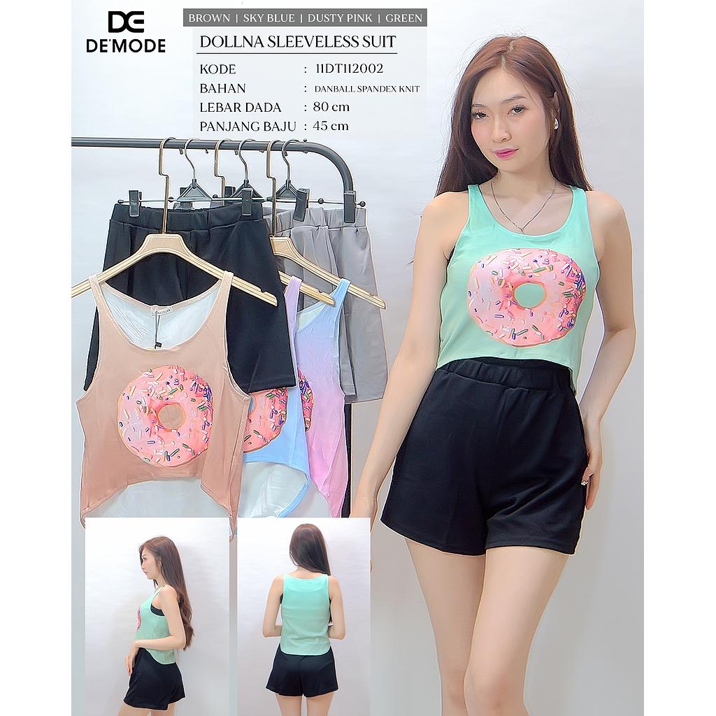 Dollna Sleeveless TOP(2 piece)(DT112)