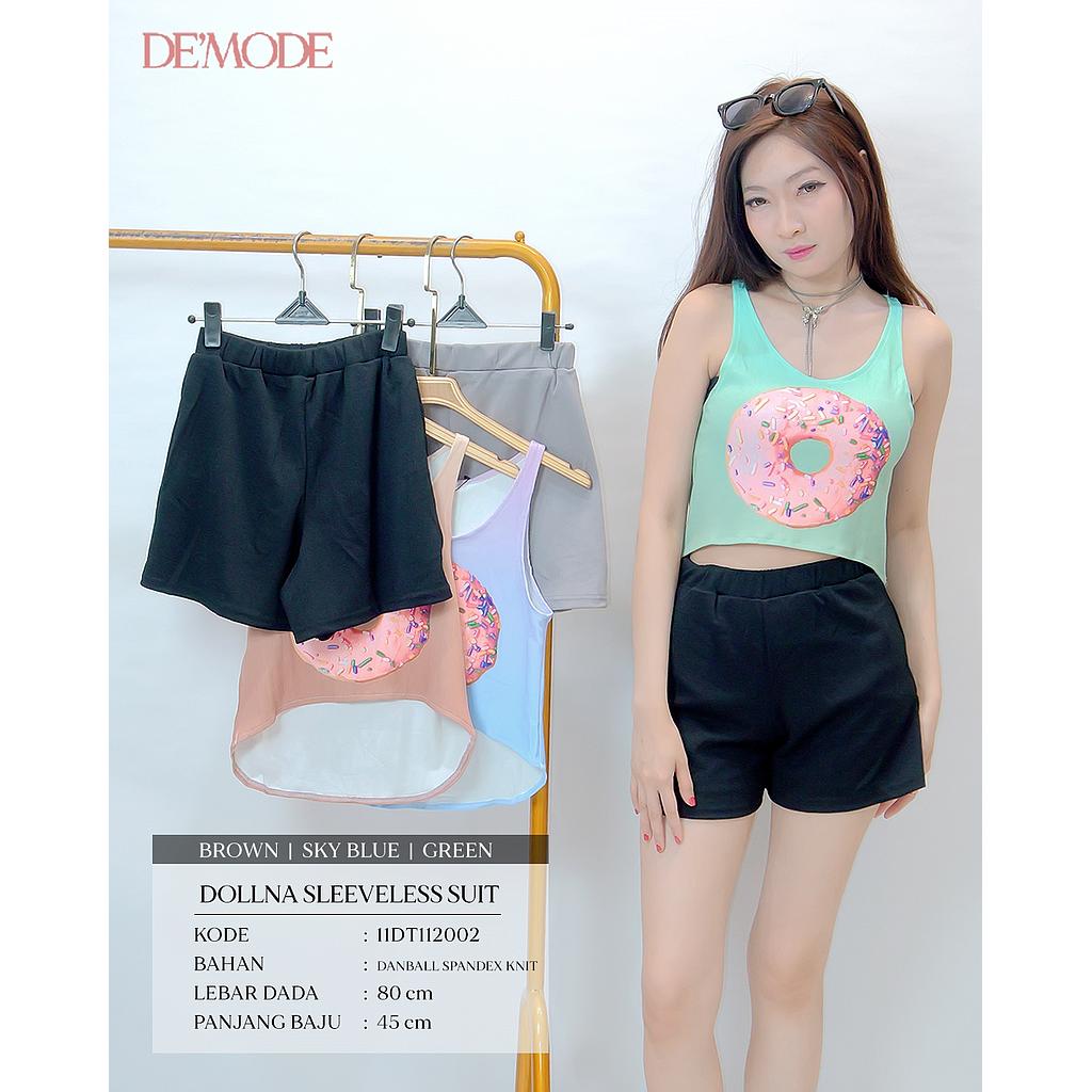 Dollna Sleeveless suit (2 piece)(DT112)