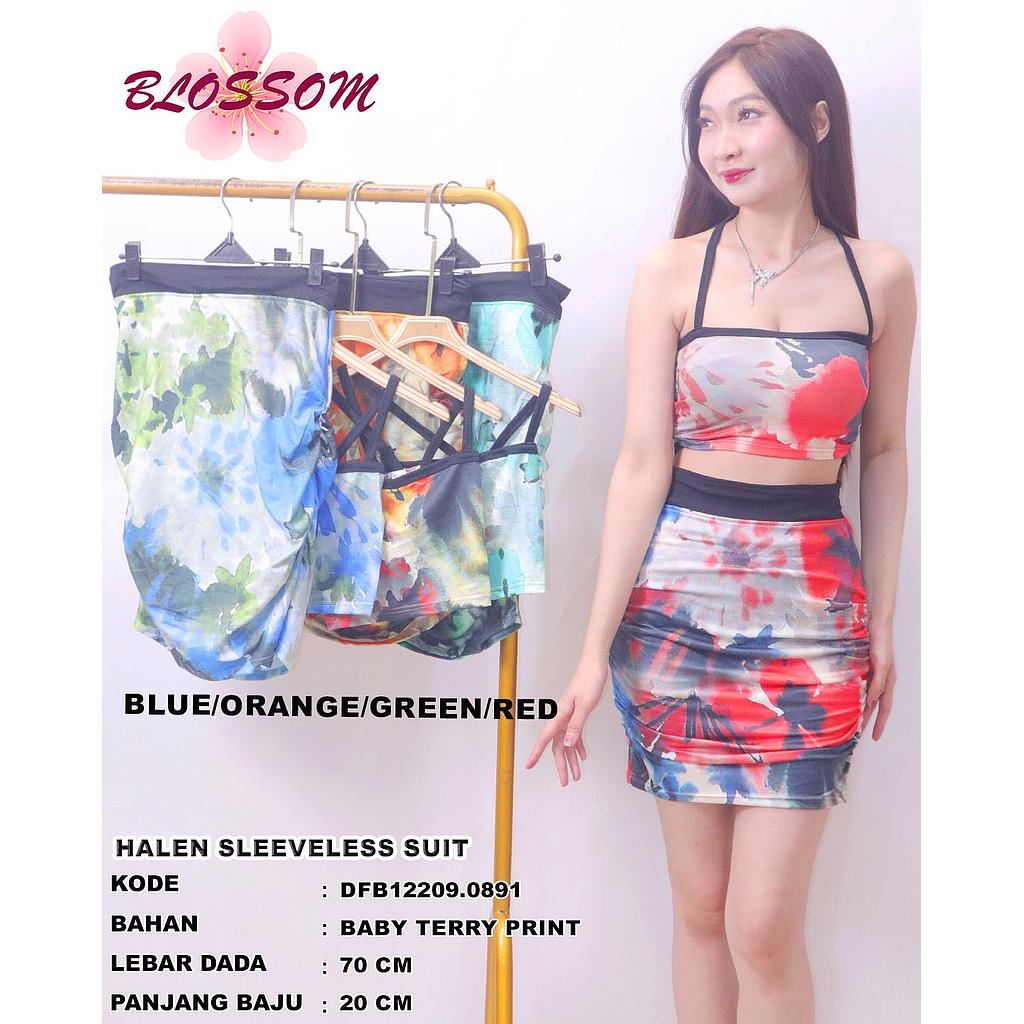 Halend tank top 2 piece set(DF.0891)