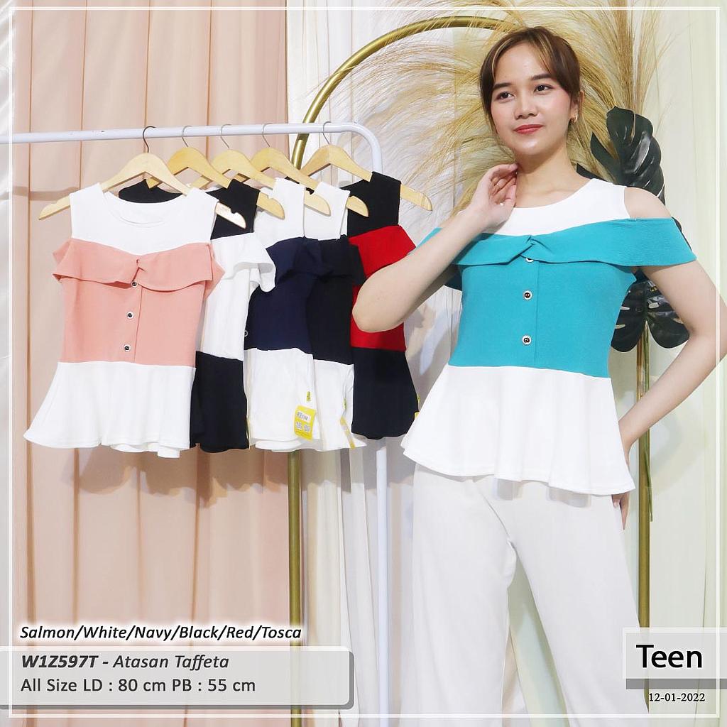 SINGLET SABRINA KRT KLEP KC KAKI ROK