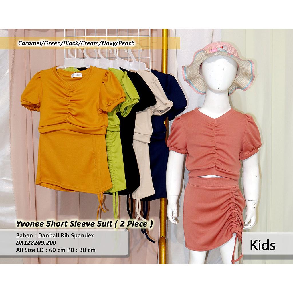 Yvonee Short sleeve suit(DK.200)