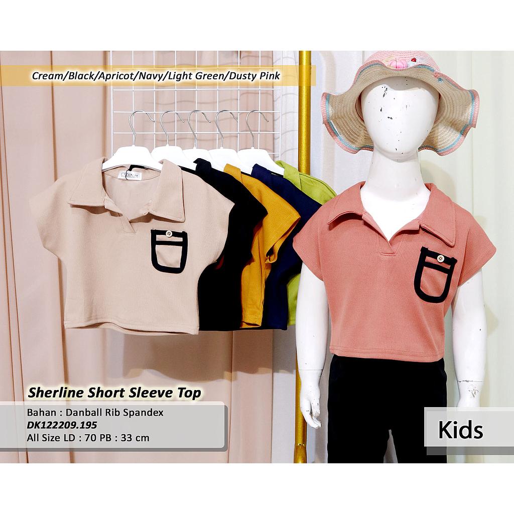 Sherline short sleeve top(DK.195)