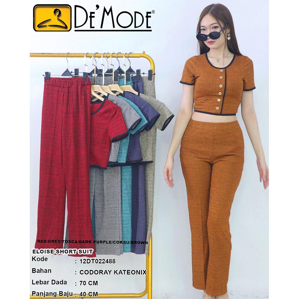 Eloise short sleeve suit(DT022)