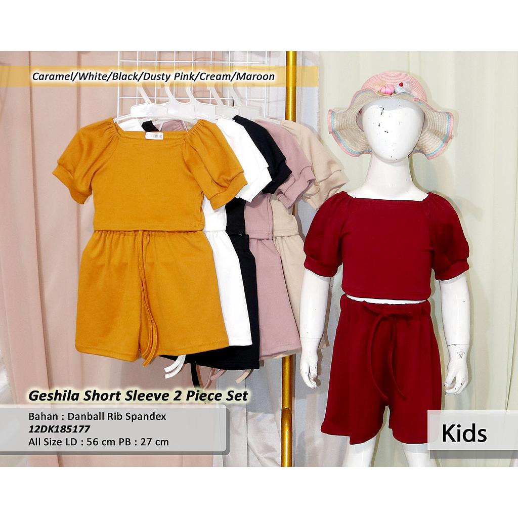 Geshila Short sleeve 2 piece set (DK185 )
