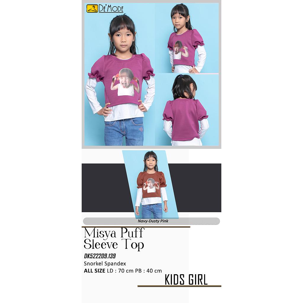 Misya Puff Sleeve Top(DK.139)