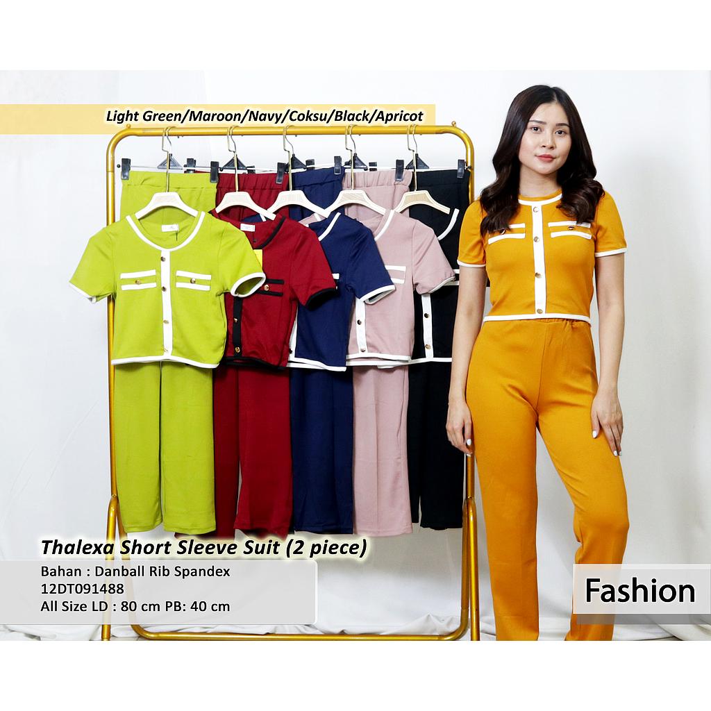 Thalexa Short Sleeve Suit (2 piece) (DT091)