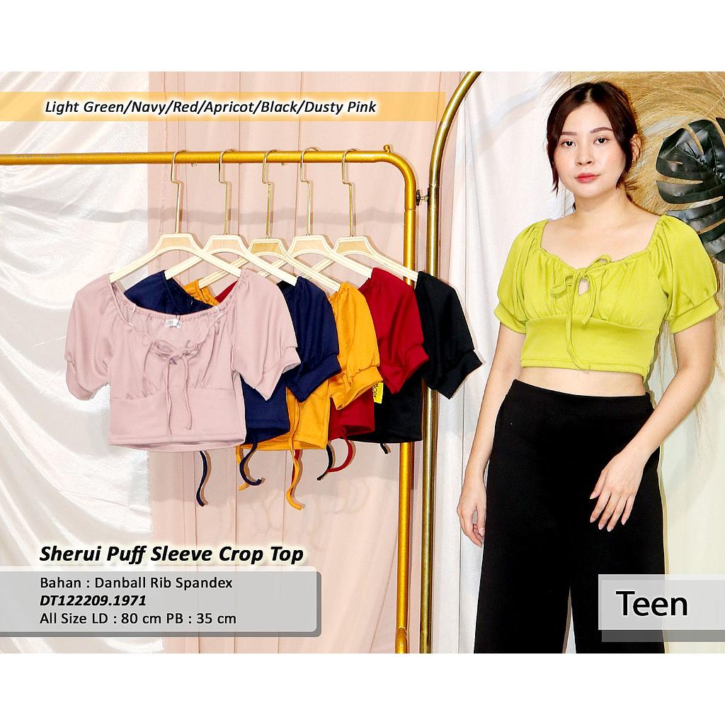Sherui Puff sleeve CropTop(DT.197)