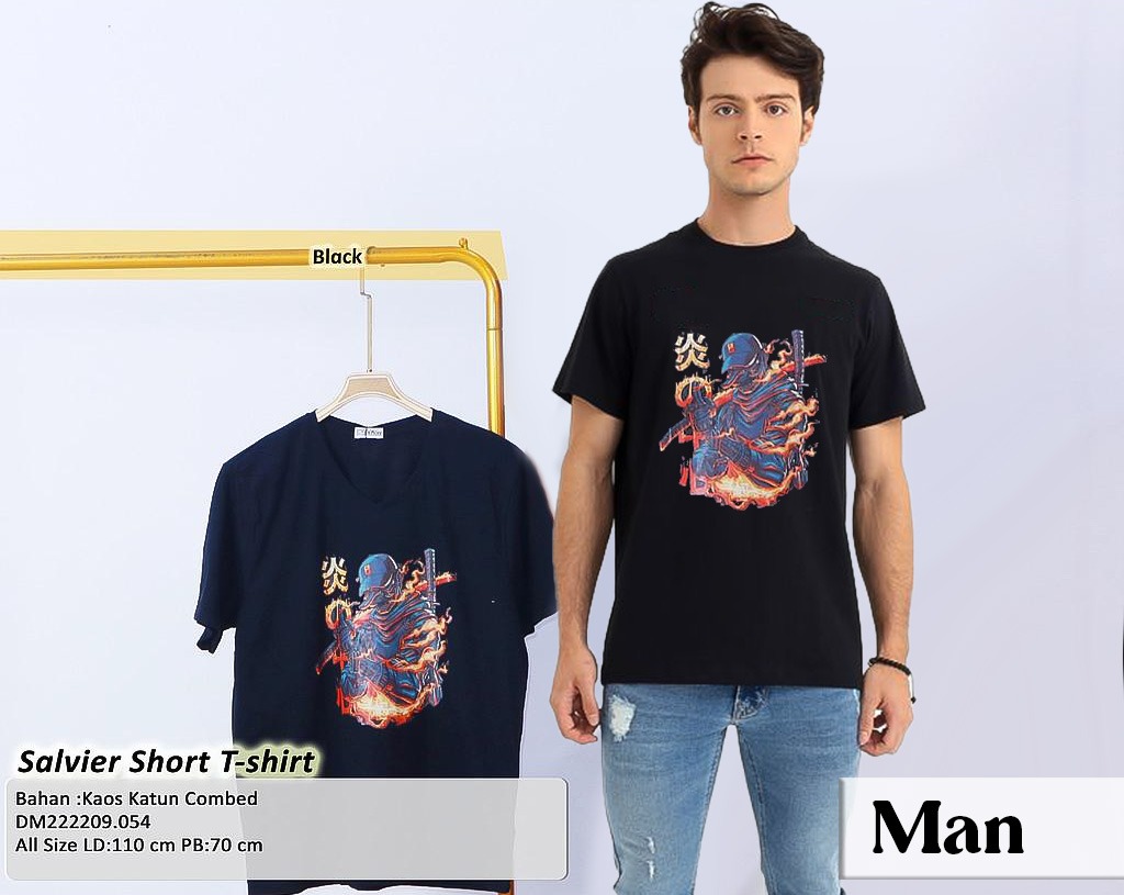 Salvier Short Sleeve T-Shirt(DM.054)