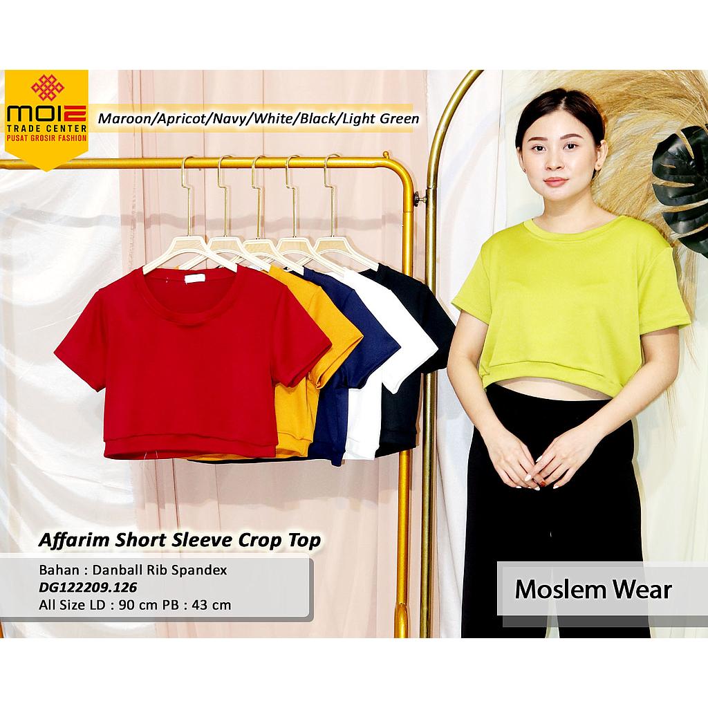 Affarim Short Sleeve Crop Top (DG.126)
