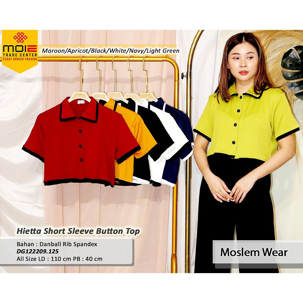Hietta short sleeve button top(DG.125)