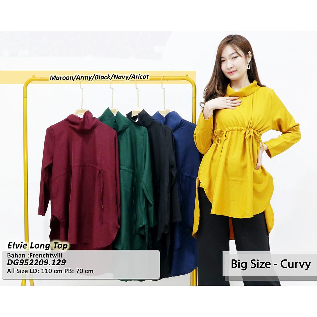 Elvie Drawstring Tunic Dress(DG.129)