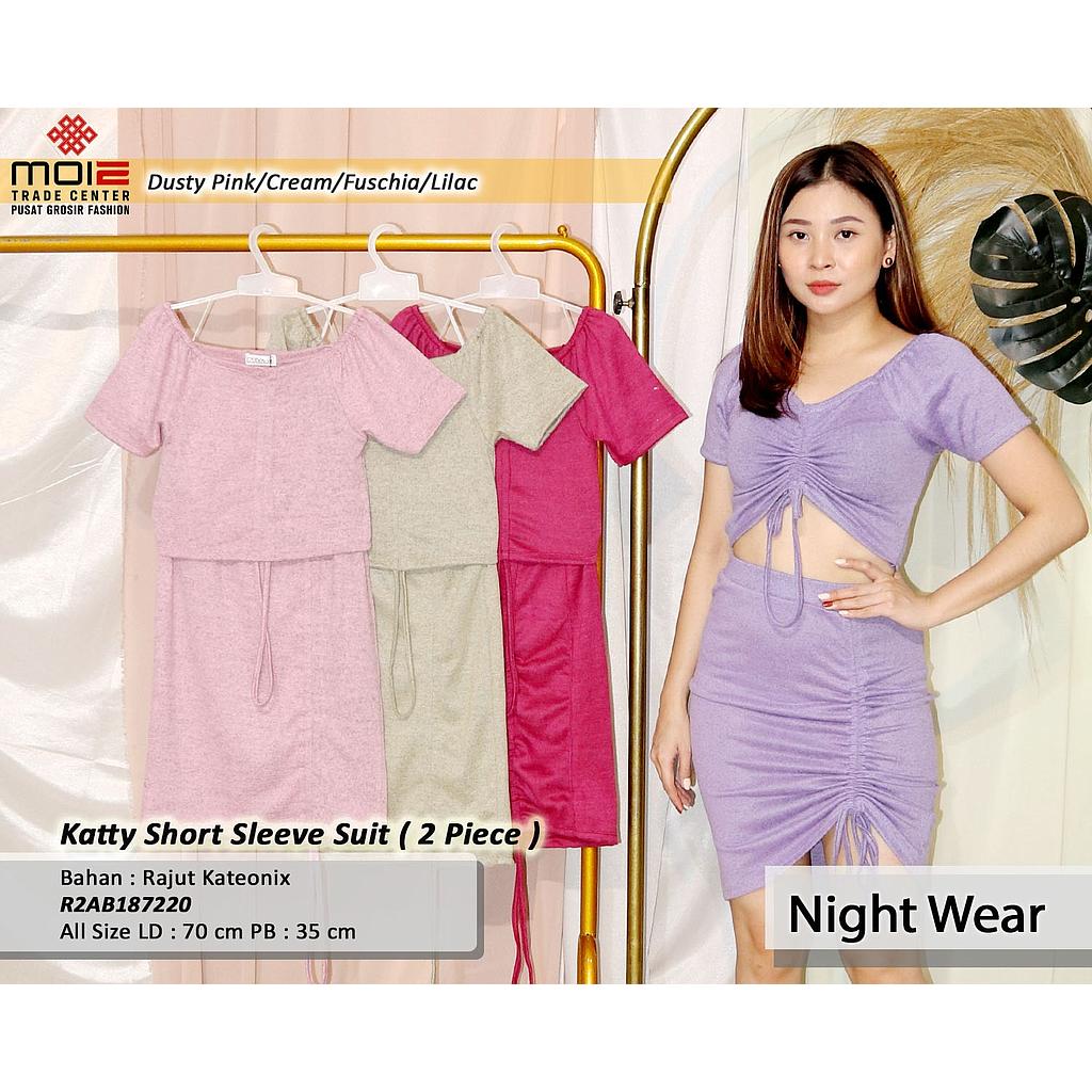 Katty Short Sleeve Suit(AB187)