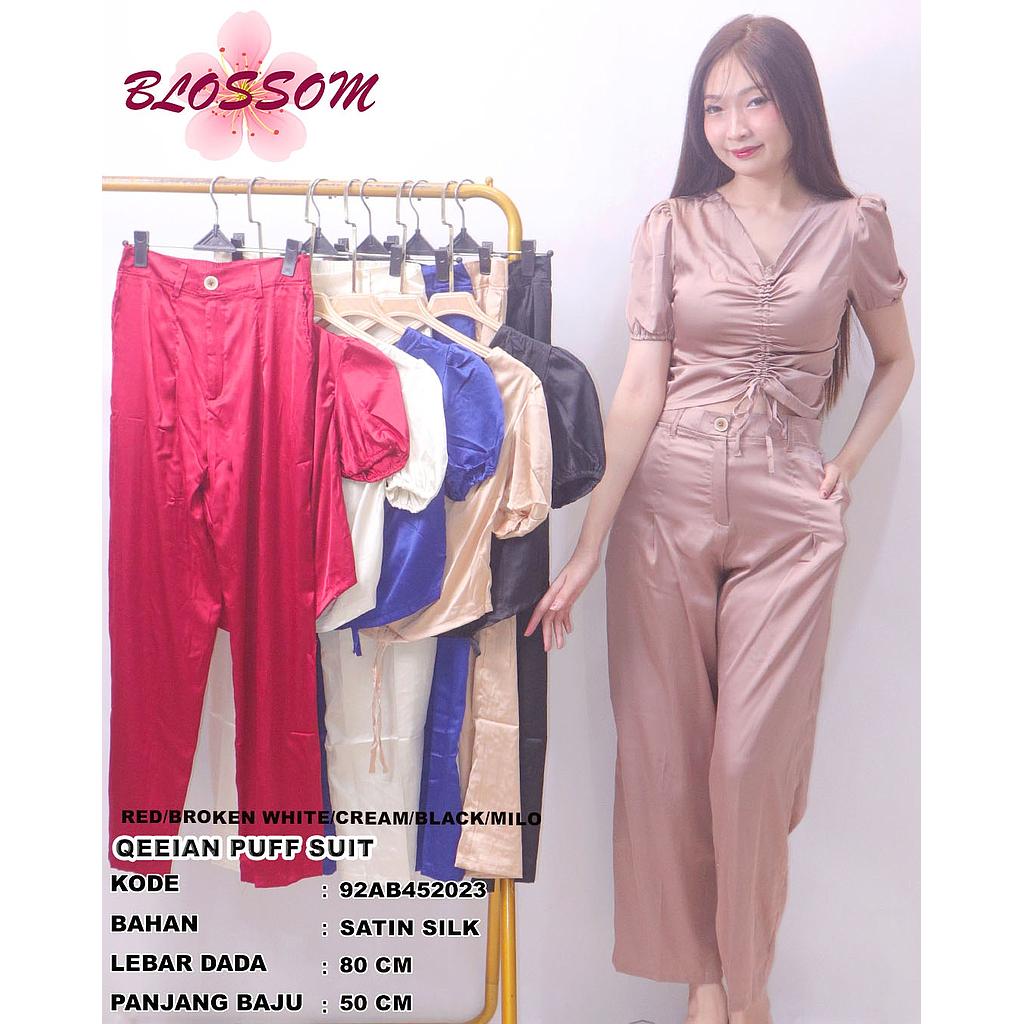 Qeeian Puff suit (2 piece) (AB452)