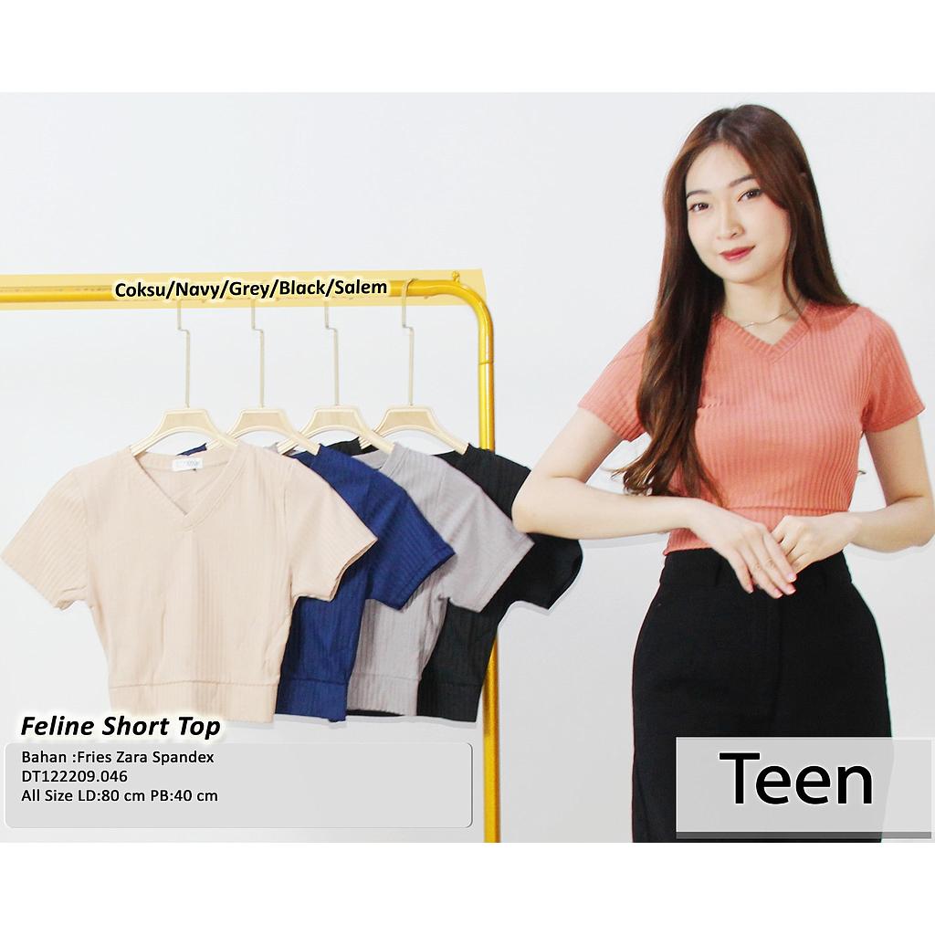 Feline Short  Top(DT.046)