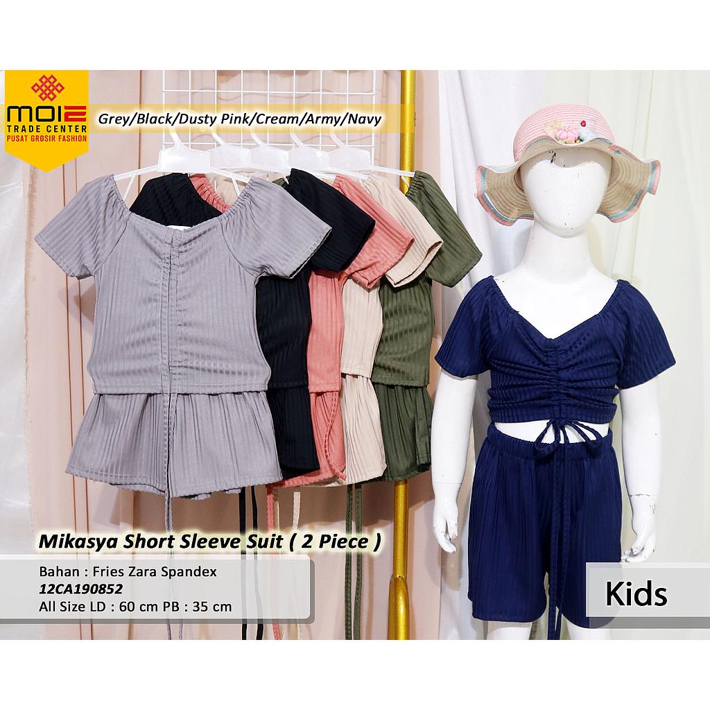 Mikasya short Sleeve suit (2 piece) (CA190)