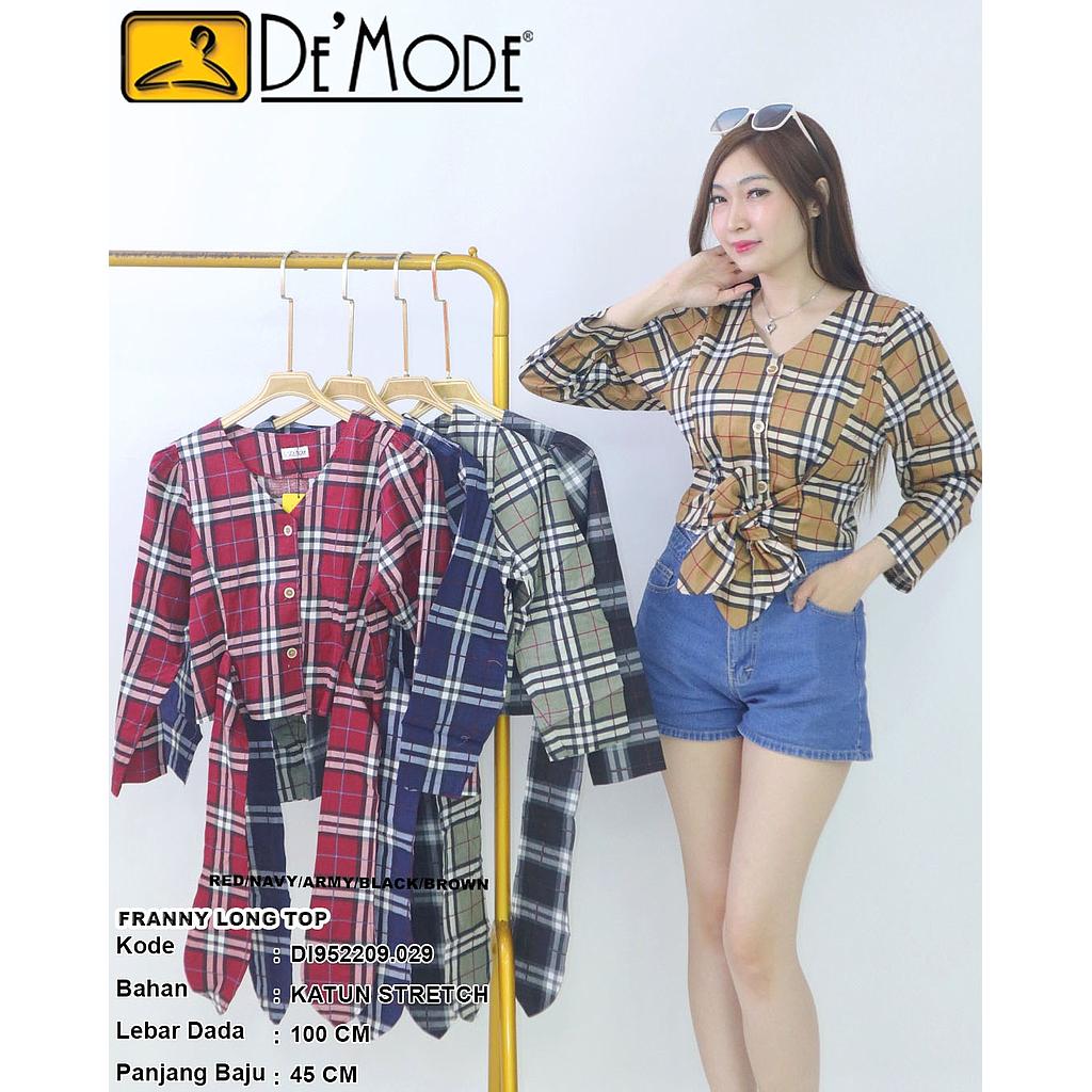 Franny Long sleeve Button Top(DI.029)