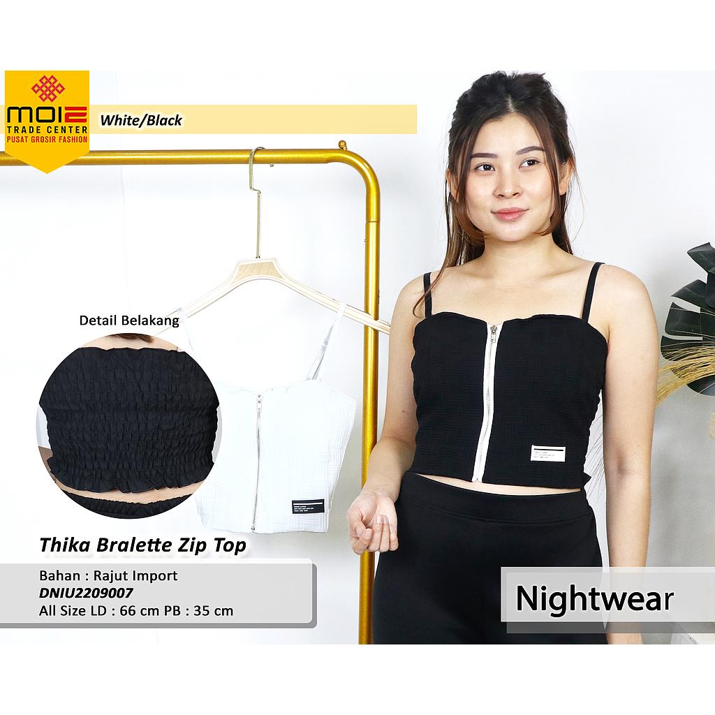 Thika Bralette Zip Top