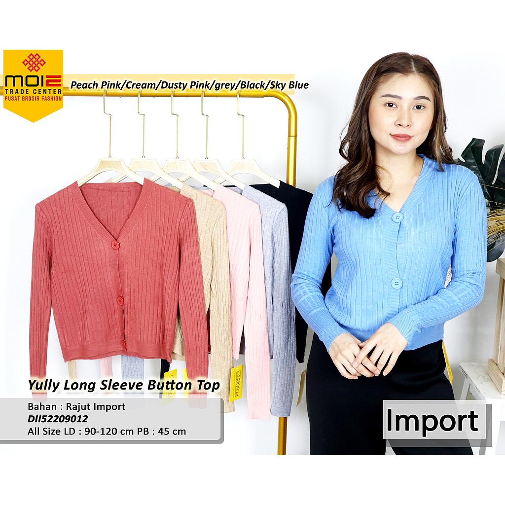 Yully long sleeve Button Top