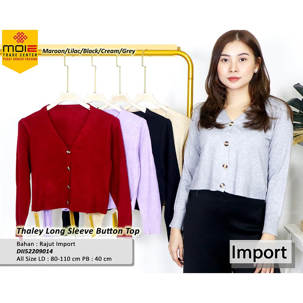 Thaley Long Sleeve Button Top