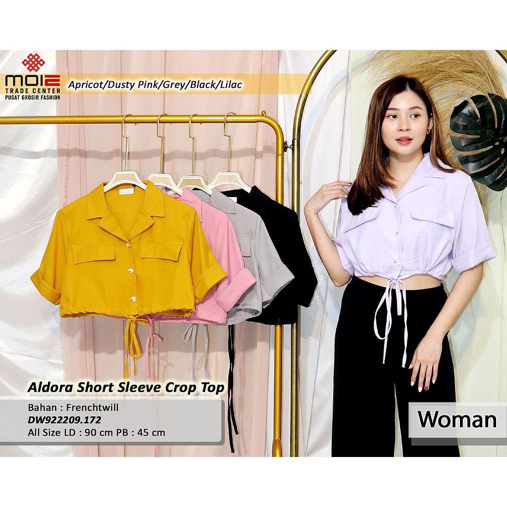 aldora short sleeve crop top(DW.172)