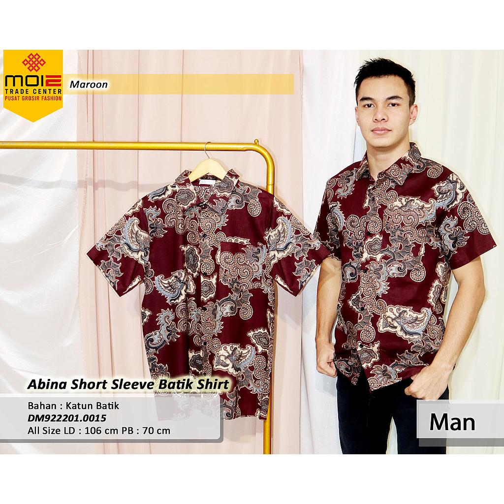 Abina Short Sleeve  Batik Shirt (DM.0015)