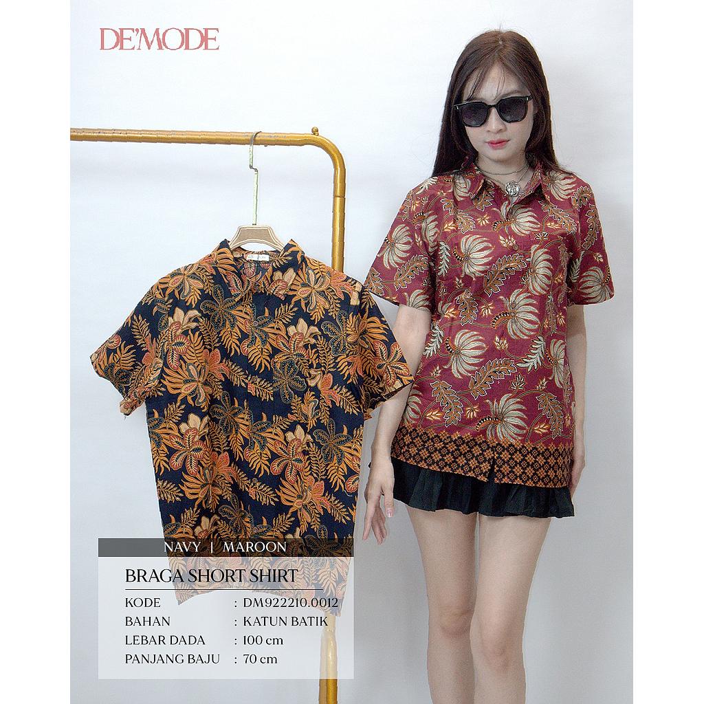 Braga short  Batik Shirt(DM.0012)
