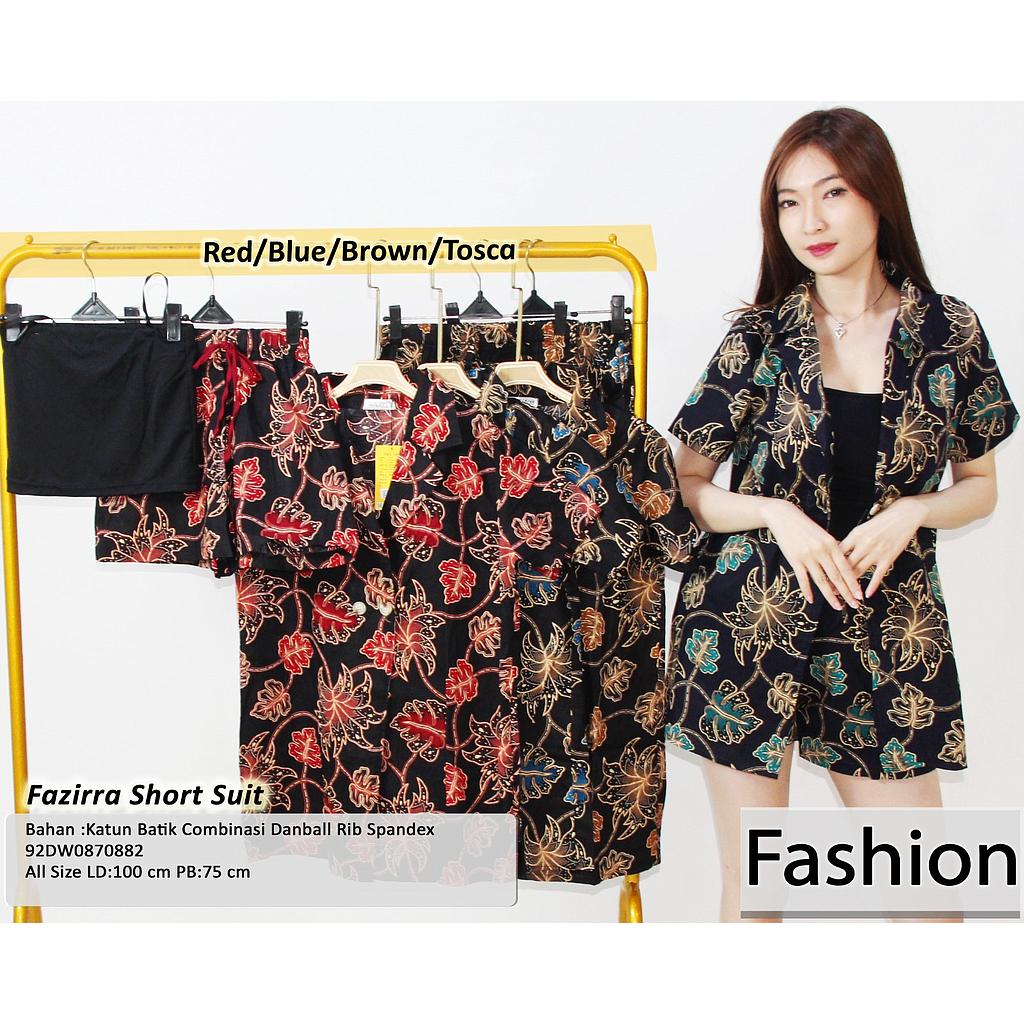 Fazirra short s suit ( 3 piece) (DW087)