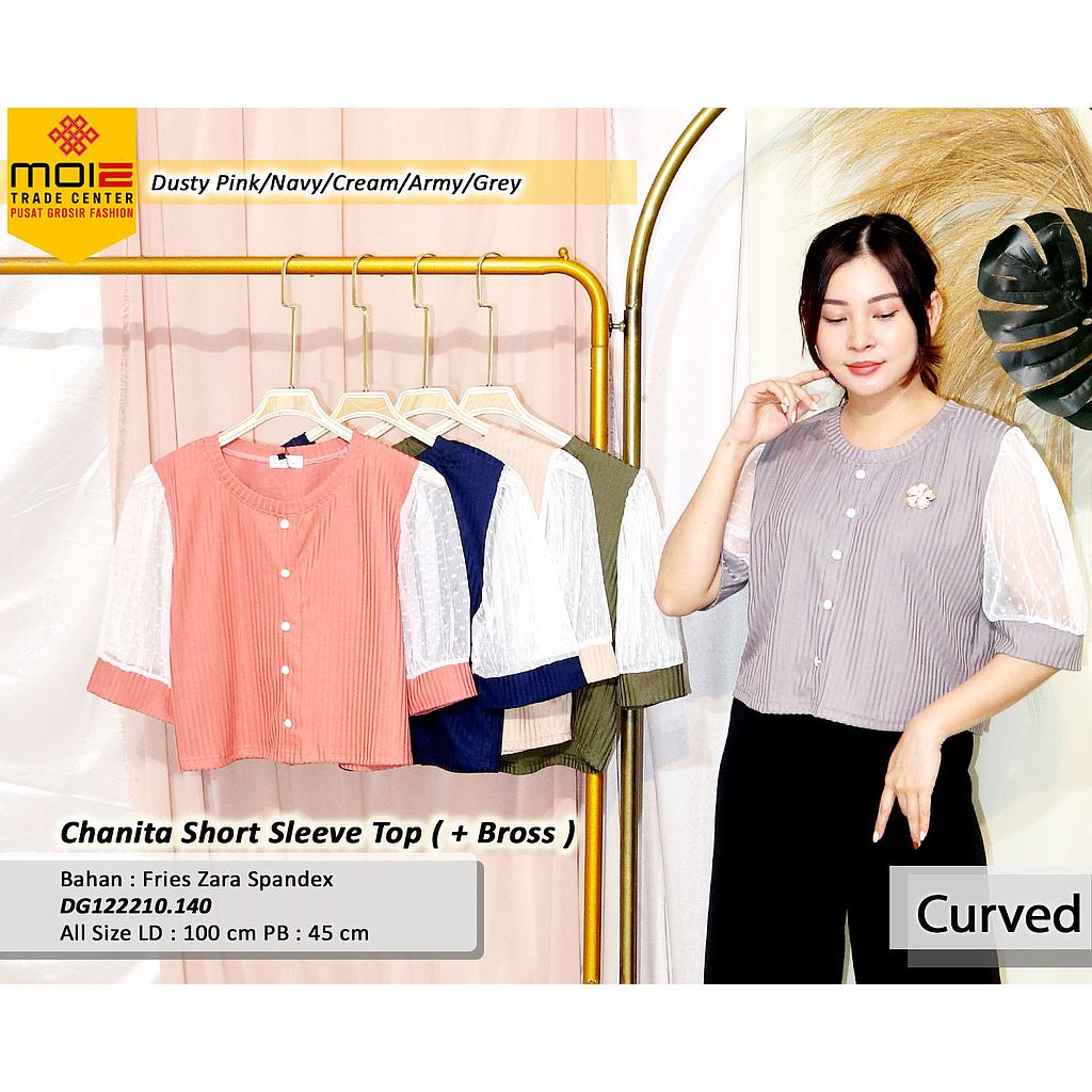 Chanita short sleeve top +bros(DG.140)