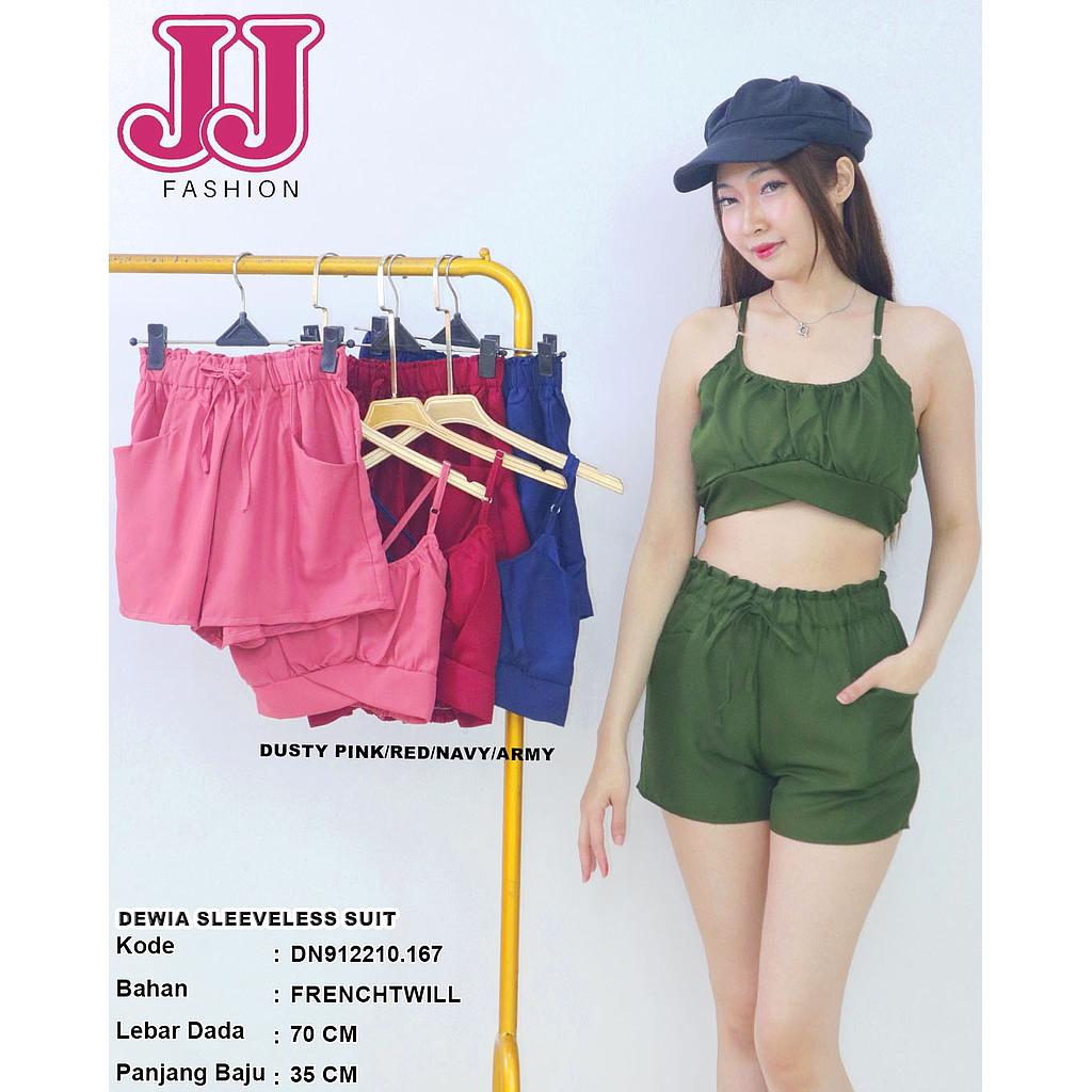 Dewia Sleeveless Suit (2piece) (DN167)