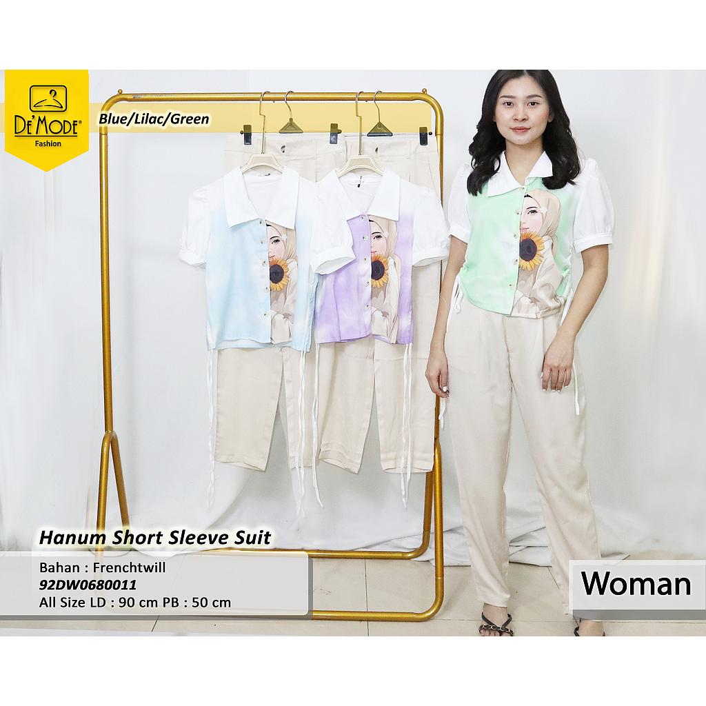 Fesya Short Sleeve Suit(DW068)