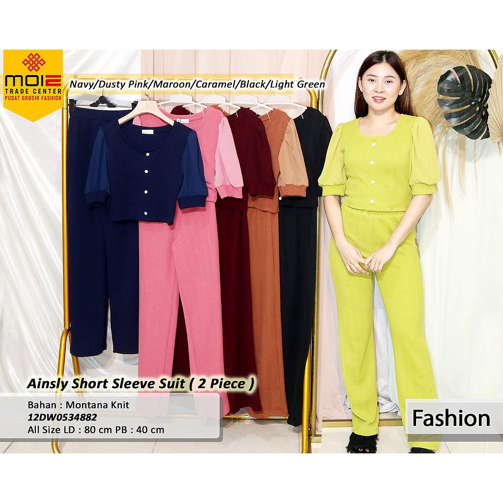 ainsly short sleeve suit(DW053)