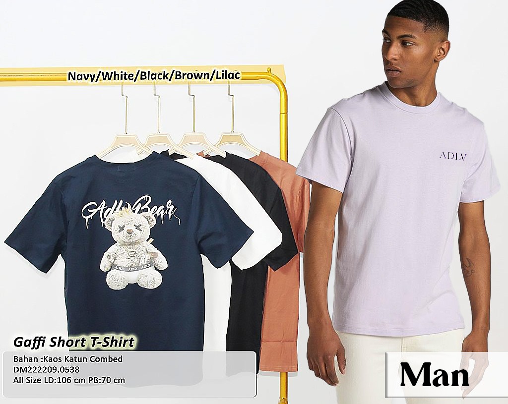 Gaffi Short  T-Shirt(DM 053)
