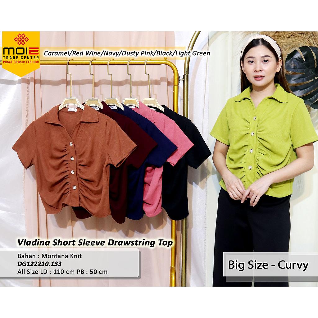Viadina short sleeve drawstring top(DG.133)