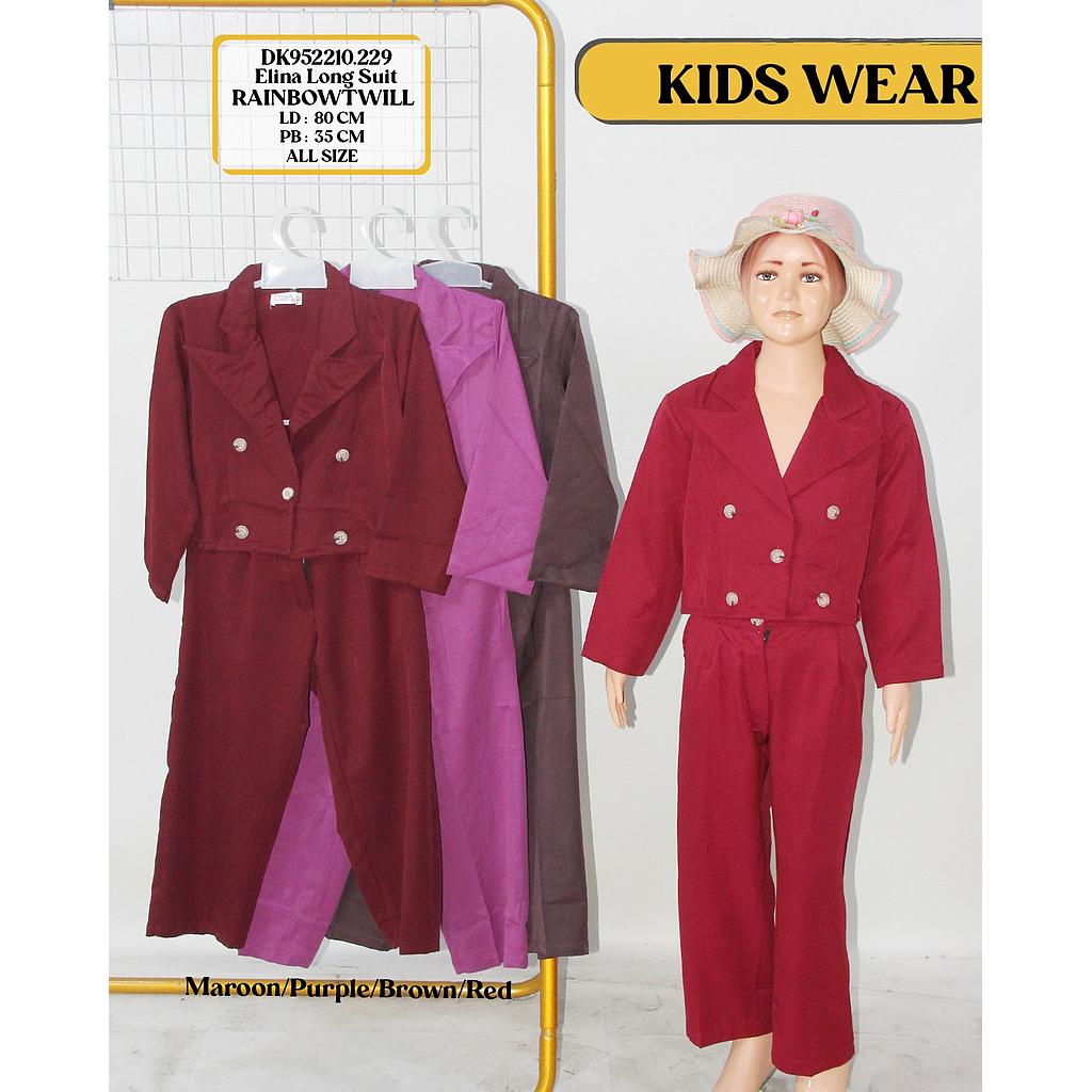 Elina Long suit(DK.229)