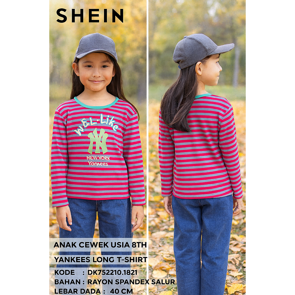 Yankes long t-shirt(DK.1821)